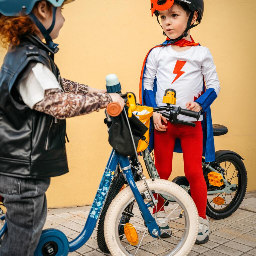 Kinderfahrrad 2-in-1 Laufrad 14 Zoll 3-5 Jahre Discover 900 grün 